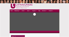Desktop Screenshot of latinasunidas.org